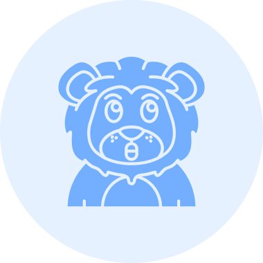 Ayı. Web simgesi basit illüstrasyon