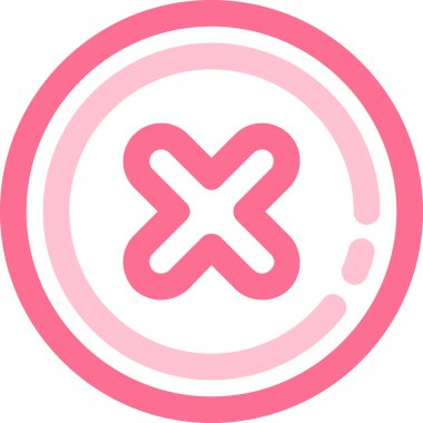 Haç. Web simgesi basit illüstrasyon