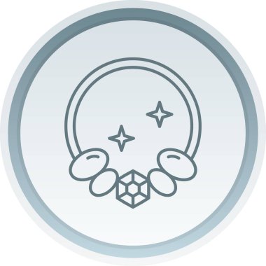 Benzersiz kafatası vektör simgesi