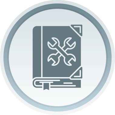 Moda düz biçim izole edilmiş arkaplan vektör illüstrasyonunda kırık ekran simgesi