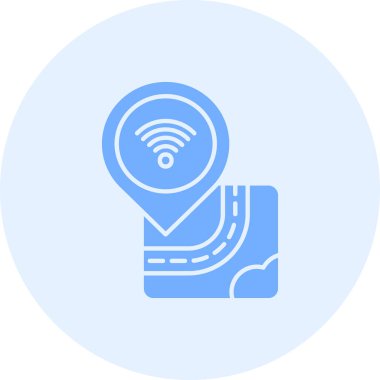 İnternet simgesi vektör illüstrasyonu