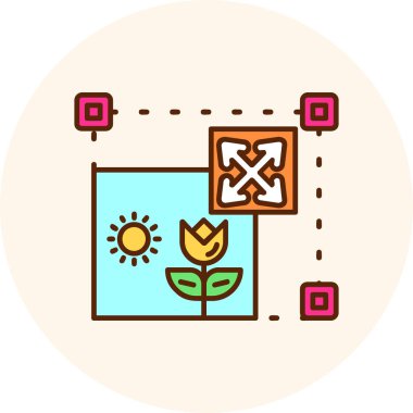 iş stratejisi renk vektör illüstrasyonu