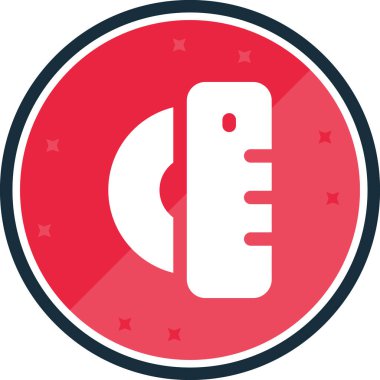 Rozet. Tasarımda vektör simgesi