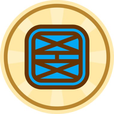 Para için. Web simgesi basit illüstrasyon