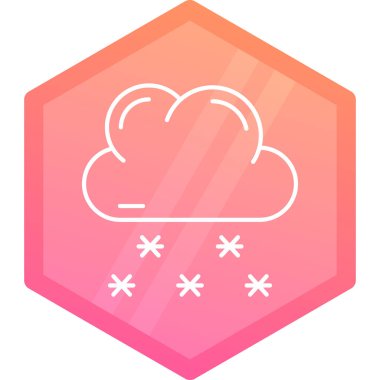 Tek bir simgenin vektör illüstrasyonu