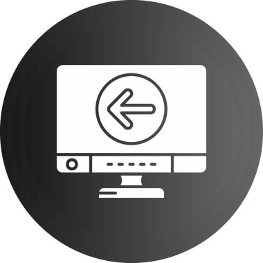 izleyici ikon vektör illüstrasyonu