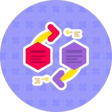 veri koruma simgesi vektör illüstrasyonu