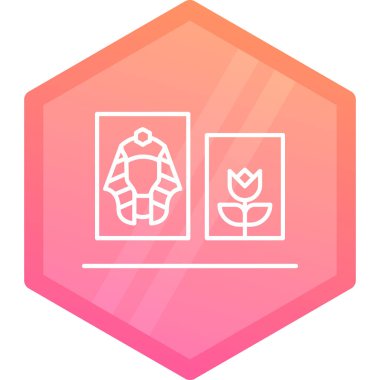 Modern bir tasarımın vektör illüstrasyonu