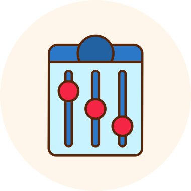 Takvim simgesi vektör illüstrasyonu