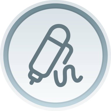 Modern eğitimin vektör illüstrasyonu ikon eksikliği