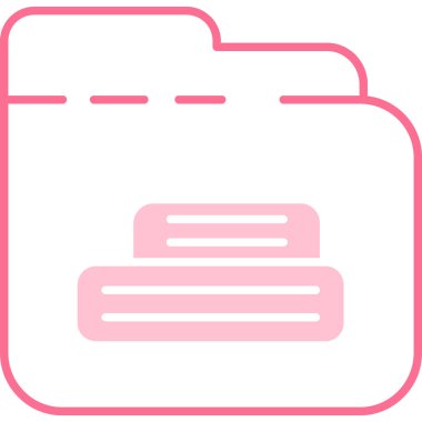 Belge. Web simgesi basit tasarım