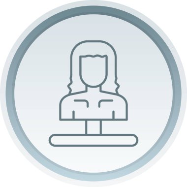 avatar simgesi vektör illüstrasyonu