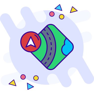 navigasyon renk basit illüstrasyon