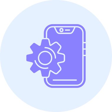 cep telefonu vektör simgesi