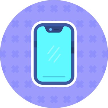 Telefon ikonu. vektör illüstrasyonu