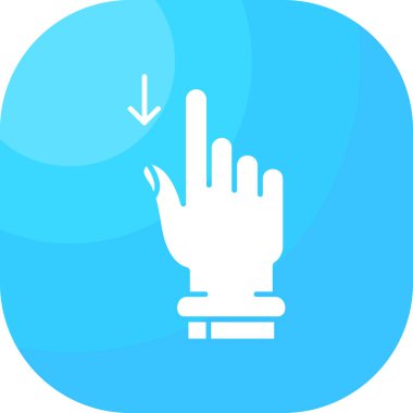 el imleç simgesi vektör illüstrasyonu