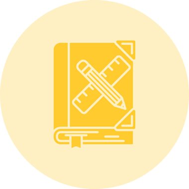 Ofis simgesinin vektör illüstrasyonu