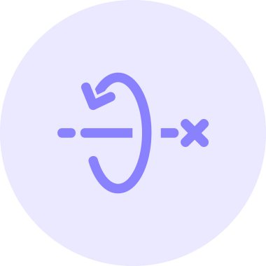 ok simgesi vektör illüstrasyonu