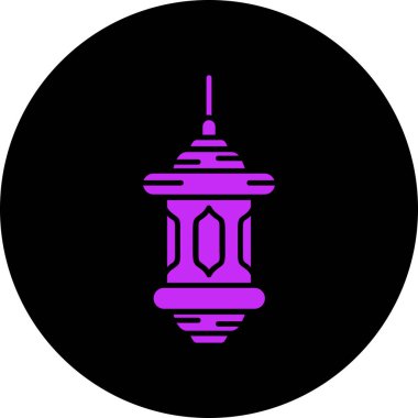 Fener simgesinin vektör illüstrasyonu