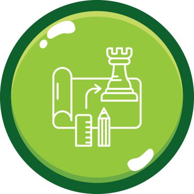 boya kutusu ikonu vektörü