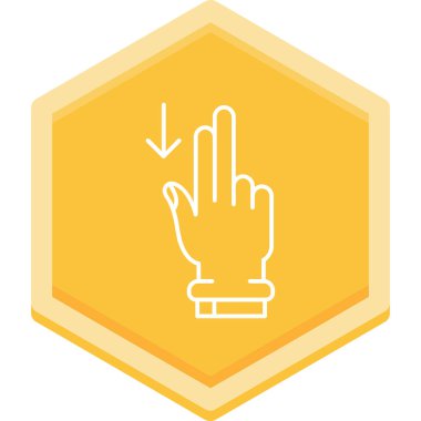 El hareketi. Basit illüstrasyon