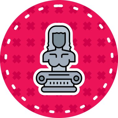 Buda. Web simgesi basit tasarım