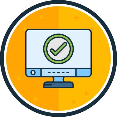 iş yönetimi simgesi, vektör illüstrasyonu