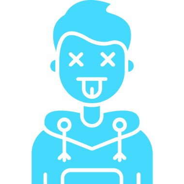 Cadılar Bayramı. Web simgesi basit illüstrasyon