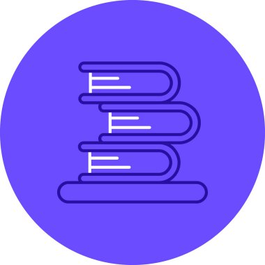 kitap simgesi vektör illüstrasyonu