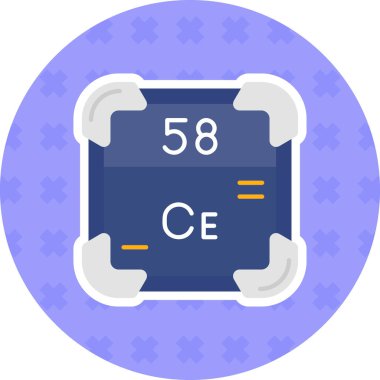 Modern bir simgenin vektör illüstrasyonu