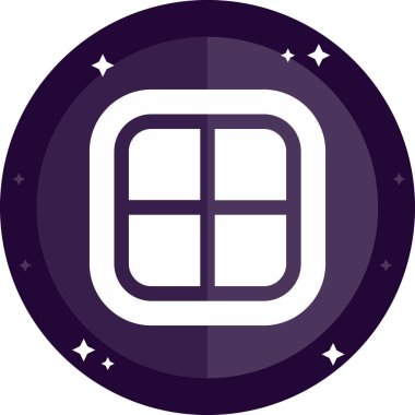 Seo simgesinin vektör illüstrasyonu