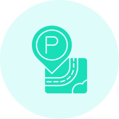 Harita işaretleyici vektör illüstrasyonuName