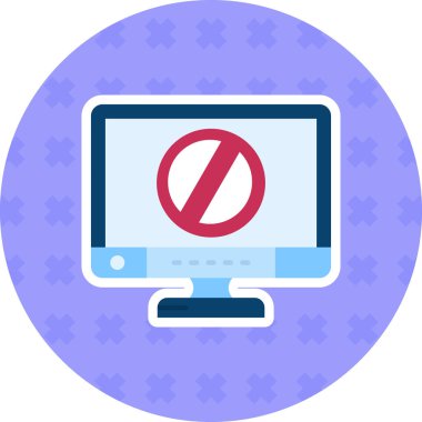 - Hayır. Web simgesi basit illüstrasyon