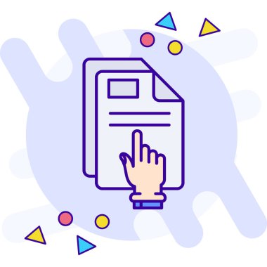 dosya biçimi vektör illüstrasyonuName