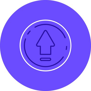 Arrow vektör simgesi illüstrasyonu