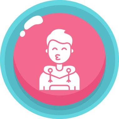 bebek ikonu vektör illüstrasyonu