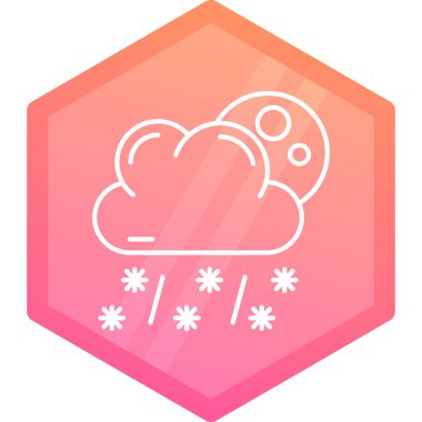 bulut simgesi, vektör illüstrasyonu