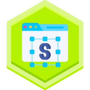 Para için. Web simgesi basit illüstrasyon