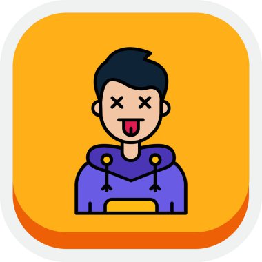 Vektör illüstrasyonu, simge ögesi arkaplanı