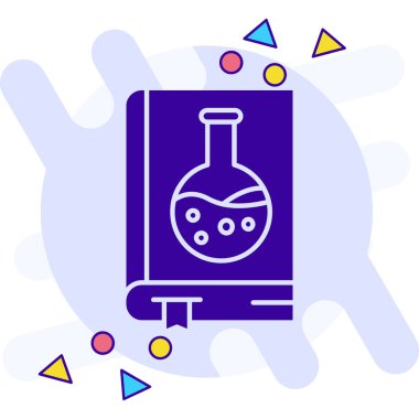 Matara şişesi laboratuvar simgesi - taslak biçimi