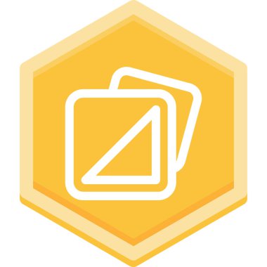 Modern bir simgenin vektör illüstrasyonu