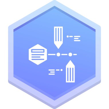 veri analiz simgesi, vektör illüstrasyonu. Basit ve modern tasarım