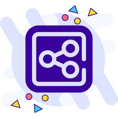 beyaz arkaplanda izole edilmiş renk çizgisi şifreleme sikkesi bitcoin simgesi. Fiziksel para birimi parası. Dijital tabanlı. Şifreli para birimi. Değişken rastgele dinamik şekiller. vektör.