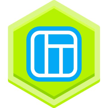 Basit vektör illüstrasyon simgesi