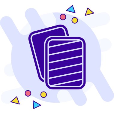 kitap simgesi vektör illüstrasyonu