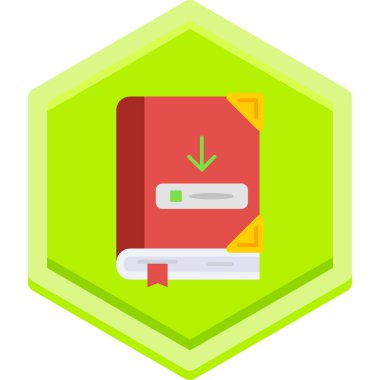 kitap simgesi vektör illüstrasyonu