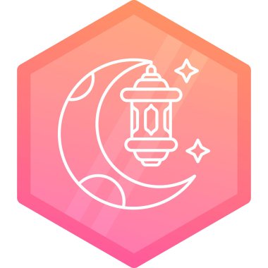 Fener simgesinin vektör illüstrasyonu