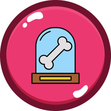 Çizgi film simgesinin vektör çizimi