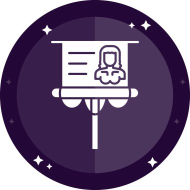 Bir kitap simgesinin vektör illüstrasyonu