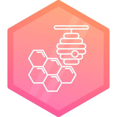 Tatlım. Web simgesi basit illüstrasyon